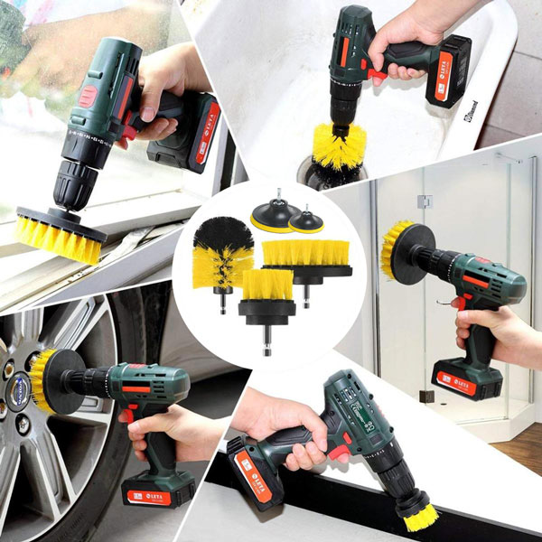 Set krtač za učinkovito čiščenje Drill-Brushes (8)