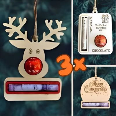 Clip navideño para dinero | ORNATASTIC