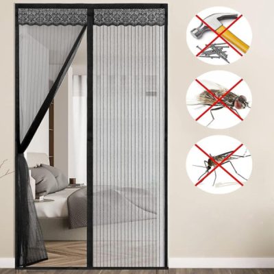 Mosquitera magnética para puerta, cierre automático | INSECTPROTECT