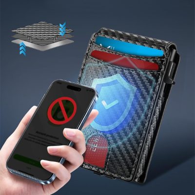 Cartera delgada con tarjetero emergente | CARDPOP